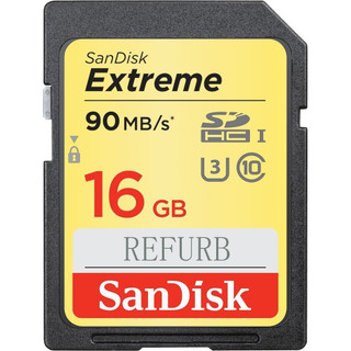 The item(s) have been professionally refurbished by SanDisk,But 100% GENUINE and Working Great !

Capacity: 16 GB
Read Speed: up to 90 MB/s2
Write Speed: up to 60 MB/s2
Video Speed: C10, U3
Form Factor: SDHC