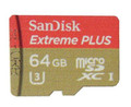 THE RIGHT CARD FOR YOUR ACTION CAMERA
Training, planning, gear—extreme sports require extreme readiness. To make sure you have a lasting record of the event from your own unique POV, you need the right camera and the right memory card, too. SanDisk Extreme microSD UHS-I cards deliver the speed, capacity, durability, and quality you need to make sure your adventure is captured in stunning detail, even if you blink on the way down. Available in capacities up to 64GB.




THE SPEED YOU NEED

The best stuff happens fast. With a UHS Speed Class 3 rating and extreme speeds up to 80MB/s, SanDisk memory cards give you the speed you need to capture every detail. Fast write speeds reduce the time you're on hold while you move pictures and videos to your card. Offload big files faster so you're always ready to catch the next great shot, and enjoy smooth video playback.




CATCH THE THRILL IN 4K ULTRA HD DETAIL

When your memory card is 4K Ultra HD ready with UHS Speed Class 3 rating the video you capture is more than moving pictures. With 4K Ultra HD resolution you won’t just watch the video, you’ll relive the experience. Make sure the videos you shoot today are ready for the new 4K Ultra HD television screens and monitors.




BUILT FOR EXTREME CONDITIONS

Durability tested to protect your memories from life’s mishaps– water proof, shock proof, x-ray proof, temperature proof. Take your phone, tablet, or camera to the mountains, the ocean, or the desert. Even if your device doesn't survive, your SanDisk memory card will.




SD ADAPTER FOR VERSATILITY

This card comes with a convenient SD card adapter, so you can also capture and access data on the card with any device that has an SD card slot. You'll be able to use your memory card with SD enabled cameras, camcorders, tablets, and laptops.