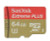 THE RIGHT CARD FOR YOUR ACTION CAMERA
Training, planning, gear—extreme sports require extreme readiness. To make sure you have a lasting record of the event from your own unique POV, you need the right camera and the right memory card, too. SanDisk Extreme microSD UHS-I cards deliver the speed, capacity, durability, and quality you need to make sure your adventure is captured in stunning detail, even if you blink on the way down. Available in capacities up to 64GB.




THE SPEED YOU NEED

The best stuff happens fast. With a UHS Speed Class 3 rating and extreme speeds up to 80MB/s, SanDisk memory cards give you the speed you need to capture every detail. Fast write speeds reduce the time you're on hold while you move pictures and videos to your card. Offload big files faster so you're always ready to catch the next great shot, and enjoy smooth video playback.




CATCH THE THRILL IN 4K ULTRA HD DETAIL

When your memory card is 4K Ultra HD ready with UHS Speed Class 3 rating the video you capture is more than moving pictures. With 4K Ultra HD resolution you won’t just watch the video, you’ll relive the experience. Make sure the videos you shoot today are ready for the new 4K Ultra HD television screens and monitors.




BUILT FOR EXTREME CONDITIONS

Durability tested to protect your memories from life’s mishaps– water proof, shock proof, x-ray proof, temperature proof. Take your phone, tablet, or camera to the mountains, the ocean, or the desert. Even if your device doesn't survive, your SanDisk memory card will.




SD ADAPTER FOR VERSATILITY

This card comes with a convenient SD card adapter, so you can also capture and access data on the card with any device that has an SD card slot. You'll be able to use your memory card with SD enabled cameras, camcorders, tablets, and laptops.