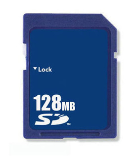 SD 10 x 128MB Memory Card Standard Secure Digital For Camera Generic New W/Cases
