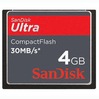 NOTICE：The item(s) are NOT coming with retail packing, But 100% Genuine & Brand New.
Fast Data Speeds Support Burst-Mode Photo Shooting
Great photography takes more than a great camera, so step it up with high-performance SanDisk Ultra CompactFlash memory cards-from the global leader in flash memory cards. The SanDisk Ultra CompactFlash memory card delivers excellent shot-to-shot performance, offering read/write speeds up to 30MB/s. The SanDisk Ultra CompactFlash memory card's fast data speeds decrease latency between shots, so you can take photos in rapid succession. You can also enjoy faster image viewing and more efficient in-camera editing.
Exceptional Full HD Recording
With their excellent transfer speeds, the SanDisk Ultra CompactFlash Memory Card ensures smooth video capture with Full HD video (1080p) camcorders. The card can keep up with the taxing memory demands of Full HD video formats.
High Storage Capacity Holds Thousands of Photos
The SanDisk Ultra CompactFlash memory card has plenty of room to accommodate high-resolution image formats, such as RAW and JPEG. Available in capacities up to 16GB, it can store thousands of photos and your favorite video clips.