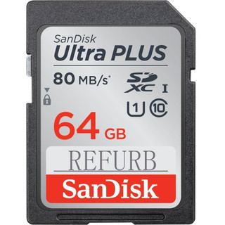 SanDisk Ultra SDHC

Twice as Fast as Ordinary Cards

Combining fast performance and generous capacity, the SanDisk Ultra SDHC or SDXC UHS-I memory card is an ideal storage choice for compact to mid-range point-and-shoot cameras and camcorders. This versatile card offers twice the speed of an ordinary memory card**Ordinary memory cards offer up to 15MB/s write speed. 1 megabyte=1 million bytes, so you can take more pictures with less lag time. These cards come in a variety of capacities and feature a shock-resistant, water and temperature-proof design. Don't miss the moment. Be ready with double the speed and the highest video performance.

SanDisk Ultra® SDHC™ UHS-I Card

Selected: 64GB  | Item # SDSDUNC-064G

Form factor: SDHC (8GB, 16GB, and 32GB), SDXC (64 GB)
Available capacities: 8GB,16GB, 32GB, 64GB
Performance/speed: Up to 80MB/s read speed; write speed lower
SDHC card dimension: 0.94" x 1.25" x 0.08" (24 mm x 32 mm x 2.1 mm)
Operating temperature: -13ºF to 185ºF (-25ºC to 85 ºC)
Storage temperature: -40ºF to 185ºF (-40ºC to 85ºC)
Compatibility: SDHC (8-32GB) cards are compatible with all SDHC/SDXC and SDHC-I/SDXC-I (UHS-I) enabled host devices
SDXC (64GB) card is compatible with SDXC and SDXC-I (UHS-I) enabled host devices.
Security: Built-in write-protect switch prevents accidental data loss  


Highest video performance with Class 10 rating for Full HD** Full HD video(1920x1080x30fps) and HD video support may vary based upon host device, file size, resolution, compression, bit rate, content and other factors. 
Best choice for compact to mid-range point and shoot cameras
Quick transfer speeds up to 30MB/s**Up to 80MB/sec read speed; write speed lower. Based on internal testing; performance may be lower depending upon host device. 1 megabyte (MB) = 1 million bytes.
Extended capacities up to 64GB**1 gigabyte (GB) = 1 billion bytes. Some capacity not available for data storage. allow you to store thousands of photos
Durable and reliable 