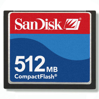 512MB SanDisk CompactFlash Memory Card 512M CF Card SDCFB-512 Genuine new