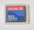 512MB SanDisk CompactFlash Memory Card 512M CF Card SDCFB-512 Genuine new