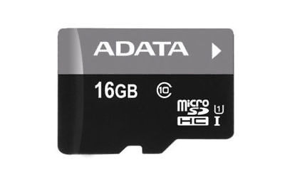 With the more frequent use of smartphones and tablet PCs for multimedia recording and playback, there are increasing demands on the read 
and write speeds of dedicated memory cards. This Premier series memory card implements the latest SDA 3.0 specification UHS-I (Ultra High 
Speed 1, in compliance with SD 2.0 Class 10 speed), and comes with an entry-level price for consumers who want a dedicated card for their 
smartphone or tablet PC.
Features:

Premier microSDHC/SDXC UHS-I Class 10 U1memory cards have higher capacity, but without a higher price, and provide consumers with the faster read speeds of UHS-I specification at the price of a Class 10 card. Sequential reads are up to 30 MB/second, and write speeds reach the UHS-I speed class 1 specification. Random read and write IOPS are 1400 and 100 respectively. They are remarkably suitable for users who enjoy high definition photography and video recording. Running multiple applications simultaneously causes no loss in read/write speed.
These memory cards employ Error-Code Correction (ECC), and are extremely cold-resistant, heat-resistant and impervious to x-rays, making them one of the world's most rugged memory cards.
In addition to the 8, 16 ,32, and 64 GB capacity options, a bundle option includes a single memory card and an SD adapter card, allowing for easy transfer of files to and from hardware.
The ADATA microSDHC Class 10 Card is backed by a lifetime limited warranty.
Package include
1x Micro SD Card