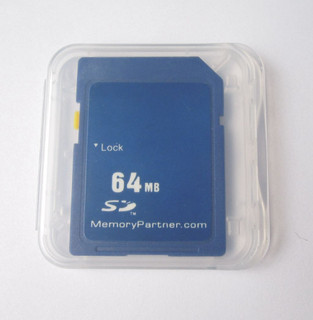 SD 100 x 64MB Memory Card Standard Secure Digital Generic W/Cases Wholesale NEW
