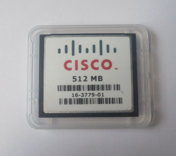 Style: CF Type I (3.3 mm thick)

Size: 42.8mm x 36.4mm x 3.3mm

Op. Voltage: 3.3V-5V.

Op. Temperature: −25 to +85 

Durability: 10,000 insertion/removal cycles

Compatibility: compatible with the Compact Flash slot and PCMCIA card standards, 
All High-end
digital photographic applications.

High transfer rate for fast copy/download

Tech Specify



Manufacturer Part Number


MEM1800-32U512CF


Product Name


512MB CompactFlash Card






Manufacturer


Cisco Systems, Inc


Product Type


CompactFlash (CF) Card


Brand Name


Cisco


Compatibility


· Cisco 1800 Series Routers

· Cisco 1841 ADSL over ISDN Bundle

· Cisco 1841 ADSL over POTS Bundle

· Cisco 1841 ADSL over POTS Bundle w/Dying Gasp

· Cisco 1841 Integrated Services Router

· Cisco 1841 Security Bundle

· Cisco 1841 with WIC-1DSU-T1-V2


Application/Usage


Networking System


Form Factor


CompactFlash (CF)


Number of Memory Cards


1


Storage Capacity


512 MB
