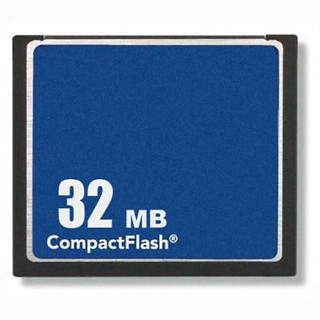 CompactFlash 32MB Standard CF Memory Card Generic Brand New W/Case
