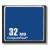 CompactFlash 32MB Standard CF Memory Card Generic Brand New W/Case
