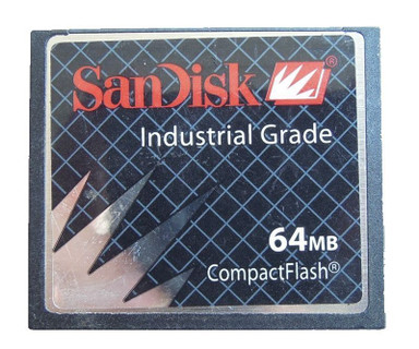 SanDisk 64MB CompactFlash CF Card SDCFBI-64-201 Industrial Grade FOR FANUC CNC

