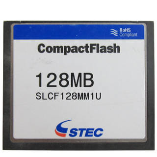 STEC CompactFlash 10 x 128MB CF Memory Card W/Cases Industrial Grade Wholesale M
