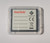Style: CF Type I (3.3 mm thick)

Size: 42.8mm x 36.4mm x 3.3mm

Op. Voltage: 3.3V-5V.

Compatibility: compatible with the Compact Flash slot and PCMCIA card standards, All High-end digital photographic applications.

High transfer rate for fast copy/download

Tech Specify

Manufacturer Part Number


SDCFB-128/SDCFJ-128

Product Name


128MB CompactFlash Card

Manufacturer


SanDisk Systems, Inc

Product Type


CompactFlash (CF) Card

Brand Name


SanDisk




Application/Usage


Networking System

Form Factor


CompactFlash (CF)


Number of Memory Cards


1



Storage Capacity


128 MB