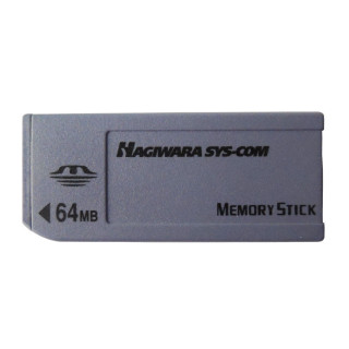 64MB HAGIWARA SYS-COM Memory Stick Card NON-PRO 64M MS Card HPC-MS64H for Sony
