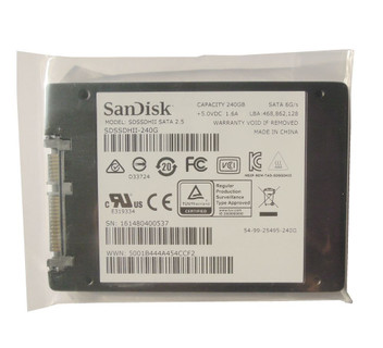 Available capacities: 64GB, 128GB, and 256GB
Dimensions: 028 in. x 2.75 in. x 3.95 in. (7.0 mm x 69.85 mm x 100.5 mm)
Operating temperature: -32ºF to 158ºF (0ºC to 70 ºC)
Storage temperature: -67ºF to 203ºF (-55ºC to 85ºC)
Interface: SATA Revision 3.0 (6 Gbit/s)
Shock: Resistant up to 1500 G @ 0.5 m/sec
Vibration (Operating/Non-operating) : 5 gRMS, 10-2000 Hz / 4.9 gRMS, 7-800Hz
Power Consumption (active): 0.12w
Support: Three-year limited warranty**Three-year warranty in regions not recognizing limited warranty.
Breathe Life Back Into Your Computer
EVERYTHING YOUR COMPUTER DOES NOW—BUT BETTER
Fast Boot-Up, Fast Loading, Fast Transfer

Thanks to the innovations in our nCacheTM 2.0 technology, SanDisk Ultra II SSD literally does every task faster than a typical hard disk drive. What used to take minutes happens in just a few seconds. On a whole range of important metrics, SanDisk Ultra II SSD performs up to 28 times better than the hard disk drive you’re using now.

Huge Storage Capacity, Built In
You keep lots of music, photos and videos on your PC. You also use it for socializing, shopping, banking, email and your online classes. With SanDisk Ultra II SSD, you can add enough capacity for everything you do on your computer, up to a monster 960GB, and still have room to spare.

Cool and Quiet
A laptop shouldn’t be a lap warmer. Battery lasts longer on a single charge, and with no moving parts inside, your PC will run cool and quiet.

Always Know What’s Happening
With our SanDisk SSD Dashboard, you always have visibility into how your drive’s performing, what firmware updates are available, and what you can do to maintain peak performance. Additional third-party software features include:

Cloning software to create an exact replica of an old drive onto the new SanDisk Ultra II SSD in three easy steps with Apricorn’s EZ GIG IV
Antivirus protection for what consumers do most online—email, socialize, and browse— with Trend Micro™ Titanium™ Antivirus+
Security service for reliably locating and returning stolen devices by Absolute LoJack, the leader in data protection and theft recovery