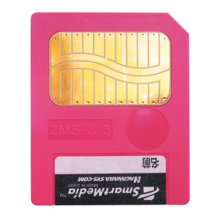 Interface: 22 Pin
2MB：3.3V
Size & Weight: 45mm (width) × 37mm (height) × 0.67mm (thickness)
Suitable for Olympus, Fujifilm, Samsung old model cameras, such as Olympus C series. FinePix S602、F401、A101、A201、2600Zoom、2800Zoom、6800Zoom、6900Zoom ...... MP3, PDAs, mobile phones, electronic organ, electronic synthesizers and other digital products which support SM smartmedia cards