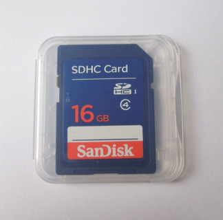 SanDisk 16GB SDSDB-016G SDHC Standard Blue SD Memory Card 100% Genuine Wholesale
