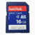 SanDisk 16GB SDSDB-016G SDHC Standard Blue SD Memory Card 100% Genuine Wholesale
