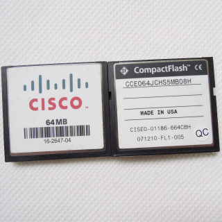 CISCO100 x 64MB CompactFlash Standard CF Memory Card Genuine Wholesale
