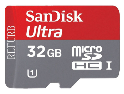 NOTICE：The item(s) have been professionally refurbished by SanDisk Manufacturer,But 100% GENUINE & Working Great !
Class 10 Speed Rating for Seamless FullHD Video
The SanDisk Ultra UHS-I card features aClass 10 and UHS Speed Class 1 (U1) rating, the highest video performanceavailable for recording uninterrupted Full HD** video
Flawless App Performance
This card can retrieve stored data almostinstantly, thanks to its up to 30MB/s read capability and fast bus interface.TheSanDisk Ultra microSDHC and microSDXC UHS-I cards offer faster app loadingand smoother, more fluid app performance.
Storage Capacities Up to 32GB
This card has plenty of room to accommodateFull HD videos, MP3s, apps, and other memory-intensive mobile files. Availablein sizes up to 32GB, it can store all the apps, music, and video you want.
Android App for Easy File Management
The included SanDisk Memory Zone app** letsyou easily view, access, and backup all of your digital files from your phone'smemory, additional memory card, and cloud service all in one convenient place.Using the app, you can easily move files from your card to a number of cloudstorage services.