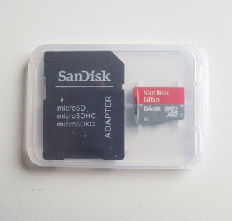 64GB SANDISK ULTRA MICROSD SDXC UHS-I MEMORY CARD 30MB/S CLASS 10 + SD ADAPTER   
BEST FOR MOBILES,CAMERAS,TABLETS
NOTICE：The item(s) are Professionally Refurbished by SanDisk 100% GENUINE & Working Great! 
Shoot and save more high-quality photos and Full HD video on your  Android smartphone or tablet with SanDisk Ultra microSDHC and microSDXC UHS-I  Cards. With storage capacities up to 128 GB, they're the ideal complement for  Android smartphones and tablets, giving you the freedom to shoot and save what  you want without having to choose what to delete.
And the SanDisk Memory Zone app, available on the Google Play™  store, makes it easy to view, access, and back up all of your files from your  phone’s memory in one convenient place. To help your smartphone run at its peak  performance, this app can be set to automatically off-load files from your  smartphone’s internal memory to your memory card.


Technical Details:

- Form factor: microSDXC

- Capacities: 64GB

- Video performance rating: Class 10

- Compatibility: All microSDXC microSDHC-supporting host devices

- Material: Silicone

- Card dimensions: 10.92mm x 14.99mm x 7.87mm (0.43" x 0.60" x 0.31" in)

- Operating temperature: From the desert to the glaciers, guaranteed -25°C to 85°C

- Storage temperature: -40°C to 85°C

- Read speeds up to 30MB/s for quick file transfer
- Class 10 performance for recording Full HD video
- Waterproof, temperature-proof, X-ray-proof, magnet-proof, shockproof
- SD™ adapter included for compatibility with digital cameras



Compatibility and Interoperability 
Micro SDHC memory cards are backward compatible with electronic devices that are SD-enabled. By using an appropriate adapter, the Micro SDHC memory card can easily and quickly be inserted into any device that supports an SDHC or Mini SDHC memory card.
1. 100% 64GB 
2. Adapter + TF card can be use as a SD-card for camera ,
2. Optimal speed and performance for microSDHC compatible devices
4. Speed performance rating: Class 10 (based on SD 2.00 Specification)
5. The microSD / Transflash cards are universally compatible
6. Expand your smartphone or PDA capabilities with more space to get the job  done! Will hold thousands of images or songs!
7. Extreme light weight, compact and durable for easier storage and use