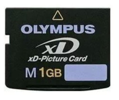 Olympus 1GB xD M Picture Memory Card
Dimensions:.1 in. H x 1.14 in. W x .67 in. L
Materials:Electronic components
Model No:M-XD1GM3

Support your digital camera's storage perfectly with this digital memory card
Olympus memory card is the only xD card to feature support for Olympus' Panorama function
xD M+ memory cards are designed for Olympus digital cameras
Olympus xD M plus Picture Card is compact for smaller and more stylish digital devices
Memory card works quickly and easily for transferring images and data to a computer
Card features 1GB of storage space
Durable and reliable Compatible to all Olympus and Fuji xD m+ compatible devices
Compatible with most manufacturers' xD M+ compatible devices
Type M+ xD-Picture card is compatible with all xD-compatible cameras and is 1.5 times faster than the previous Type M card
Increase in speed may be useful in sequential shooting of digital stills and in the recording of high-density video with Olympus cameras