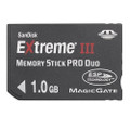 SanDisk 100 x 1GB Extreme iii ESP Memory Stick PRO Duo SDMSPDX3-1024 Wholesale
