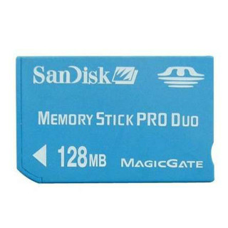 Co-invented by SanDisk and Sony.
Ample Capacities Provide Space for All Your Memories
With capacities of up to 32GB, the SanDisk Memory Stick PRO Duo memory card gives you plenty of room for photos and videos. You'll be able to capture more of your memories without stopping to upload files to a computer.
Expands the Memory of Any Compatible Sony Device
In addition to cameras, the SanDisk Memory Stick PRO Duo memory card can extend the capacity of Sony handheld gaming devices and any other device equipped with a Memory Stick PRO Duo memory cards lot. Use it to carry more saved games and video content on your PSP® system or load your music library onto a Sony MP3 player.