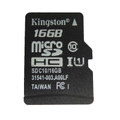 Kingston's microSD/microSDHC/microSDXC Class 10 cards offer higher storage capacity and performance that meets the Class 10 Standard. With capacities of 8GB, 16GB and 32GB, 64GB and 128GB, Kingston's microSD cards use the new speed "class" rating that guarantee a minimum data transfer rate for optimum performance with devices that use microSD.
Wherever you find yourself in the mobile world, you can trust and rely on Kingston’s microSD cards. All cards are 100% tested and are backed by a lifetime warranty and free live technical support.
Class 10: 10MB/sec. minimum data transfer rate
Compliant — with the SD Specification Version 2.00
Versatile — when combined with the adapter, can be used as a full-size SD card
Compatible — with microSD host devices
File Format — FAT 32(microSDHC), exFAT(microSDXC)
Reliable — lifetime warranty