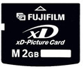 the xD-Picture Card is the ultimate reusable, removable digital media. Besides providing a large amount of storage capacity for your high-resolution images, they also offer compatibility with most manufacturers xD-compatible devices.

This xD-Picture Cards are the only xD Cards to support the Panorama function found with todays this digital cameras. Type M xD-Picture Cards keep your digital data safe, so you can shoot or share your pictures and movies at any time. Their compact size means you can take them anywhere and because theyre compatible with a variety of media reader/writers, you can download your files in no time flat.