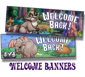 Welcome Back Banners