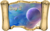 Creation Story Day 2 - Bible Scroll