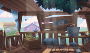 Backdrop: Toon Town Treehouse