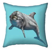 H. Tranquil Shores Fabric Squares for Throw Pillows