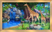 Framed Realistic Garden of Eden (Five Options)