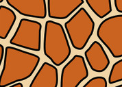 Giraffe Print (Natural) Pattern