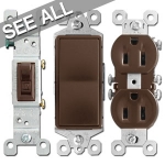 Electrical Outlets Light Switches For Wall Switch Plates   Brown Light Switches Outlets Dimmers Devices 2  74456 