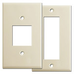 Ivory Switch Plate, Ivory Outlet Covers, Rocker Light Switch Plates