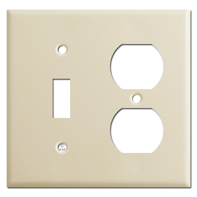 Buy combination mixed-use switchplates 1 to 6 gangs