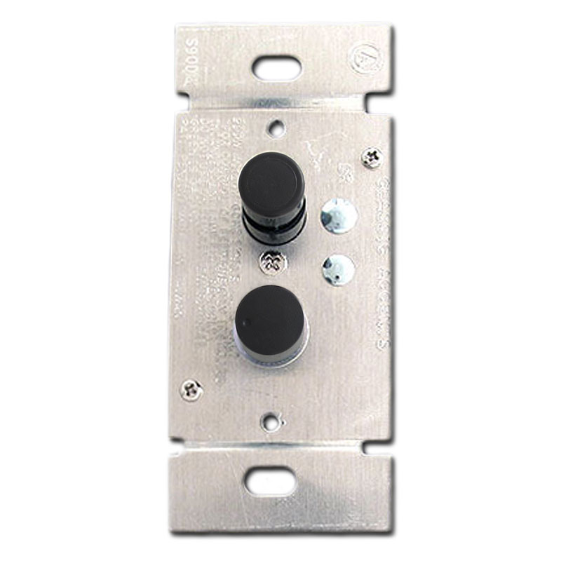 Narrow Trimmed Push-Button Light Dimming Switches