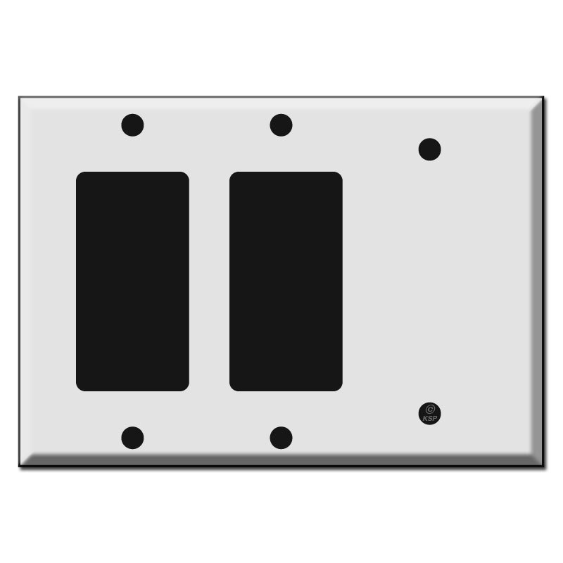 Combination Blank Switch Plate