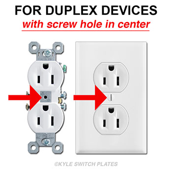 Duplex Cover Plates Device Compatibility