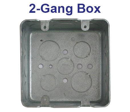How To Install Centered Light Switch Or Outlet On 2 Gang Box