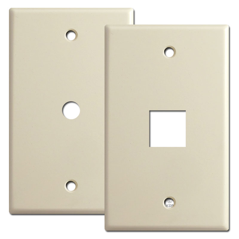 Buy cable and phone outlet cover switchplates