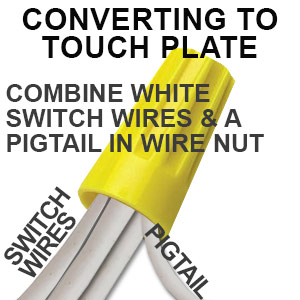 Comine Wires in Wire Nut With Pictail Wire
