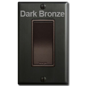 Dark Bronze Switches & Plates