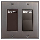 Brown vs Bronze Finish