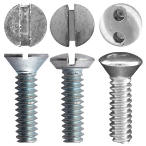 All Types of Electrical Switch Cover Screws