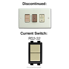 GE Low Voltage Switches - Original & New Replacement Versions
