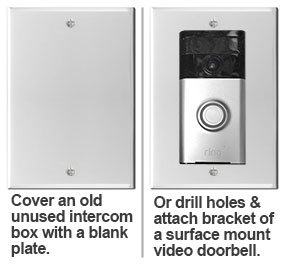 replace nutone doorbell with ring