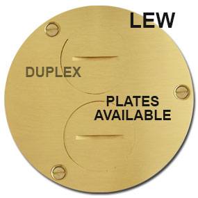 4 Inch Round Floor Box Covers Lew Electric